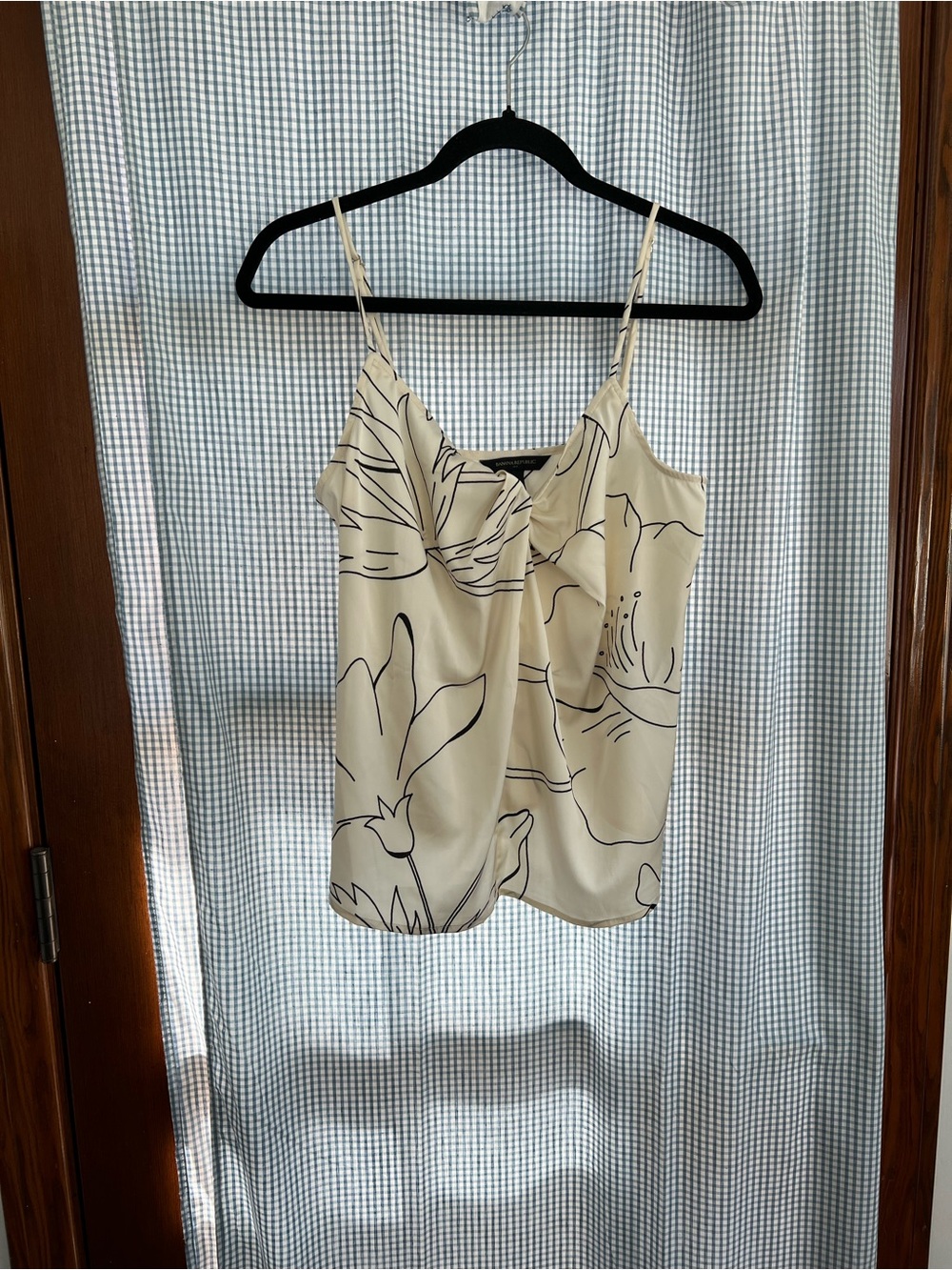 Banana Republic Cream Floral Camisole